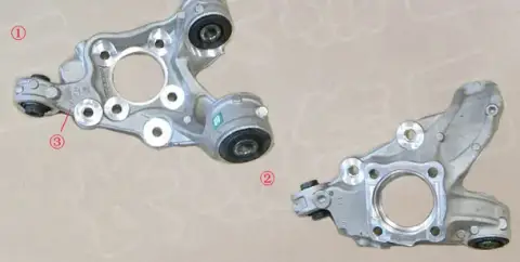 Поворотный кулак задний левый L