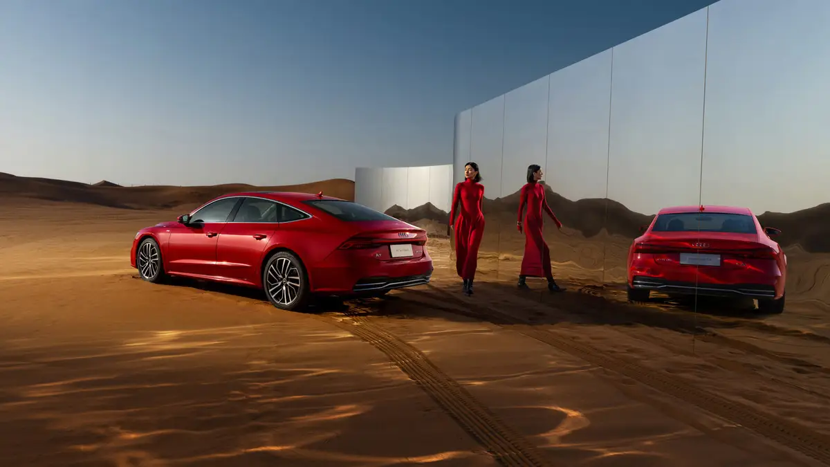 Audi A7 Sportback из Китая под заказ — Версия 45 TFSI на 265 л.с.: передний привод и опции по машине