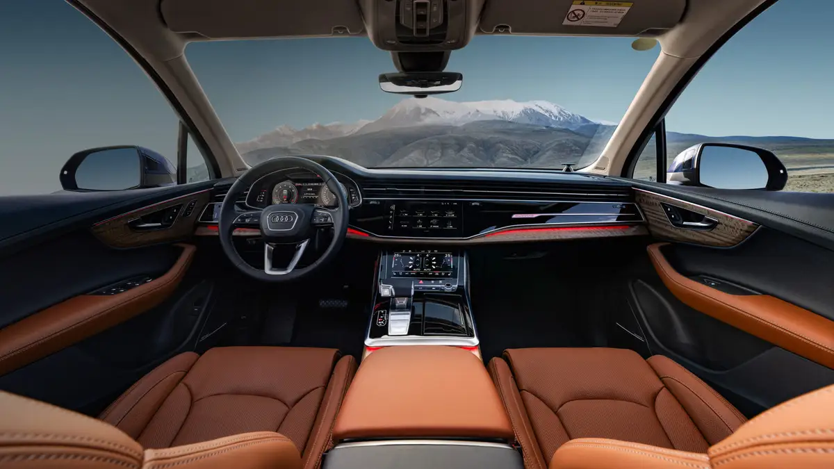 Audi Q7 (Ауди Q7) из Китая под заказ — Семь мест в Audi Q7 и как устроен третий ряд