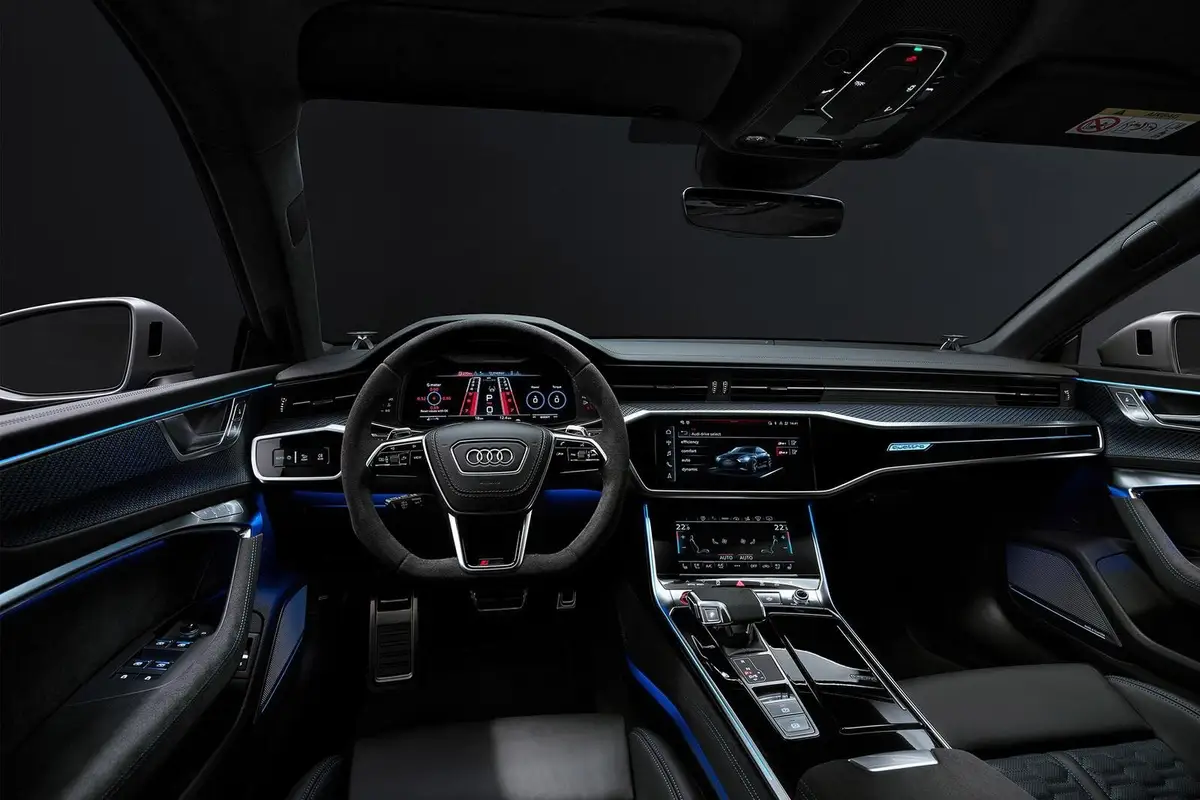 Audi RS7 Sportback из Китая под заказ — экран мультимедиа