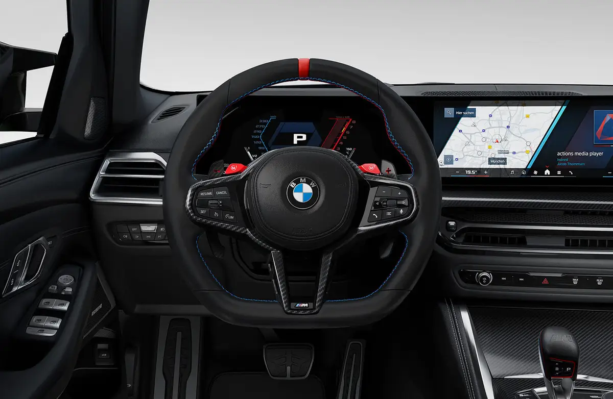 BMW M3 G80 (БМВ M3 G80) из Китая под заказ — Салон и оснащение M3