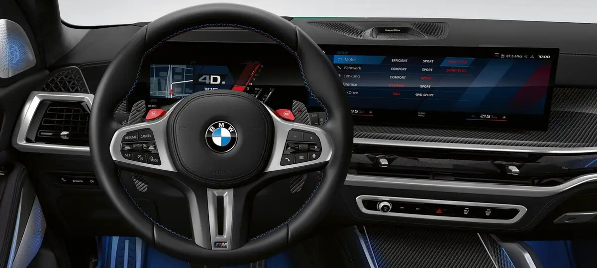 BMW X5 M (БМВ X5 M) из Китая под заказ — приборная панель