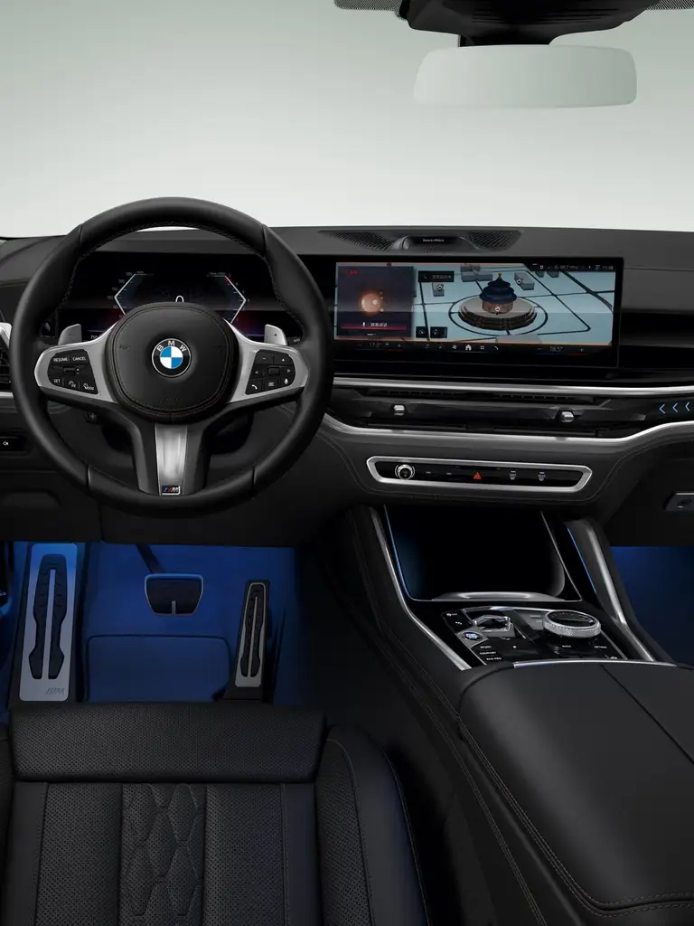 BMW X6 G06 из Китая под заказ — экран мультимедиа