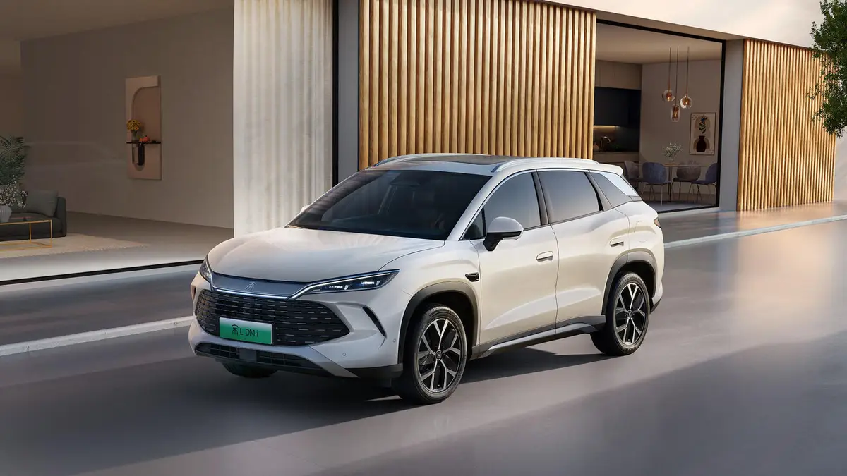 BYD Song L DM-i и EV из Китая под заказ — Зимой на Song L: гибрид и электрический