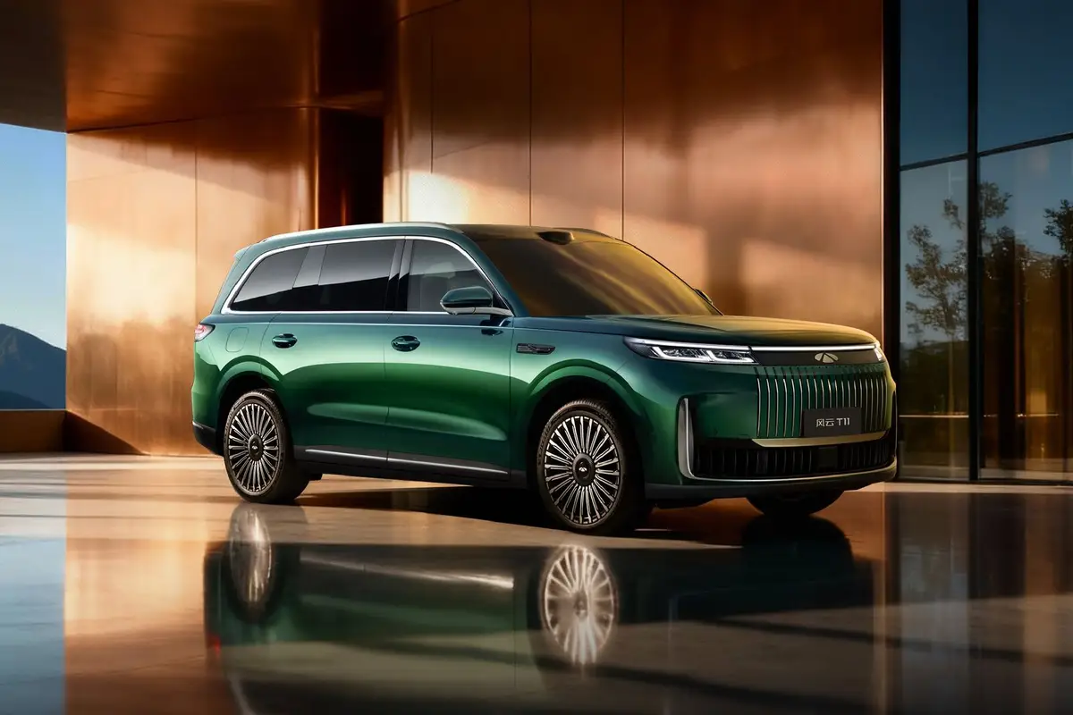 Chery Fulwin T11 из Китая под заказ — вид спереди в три четверти