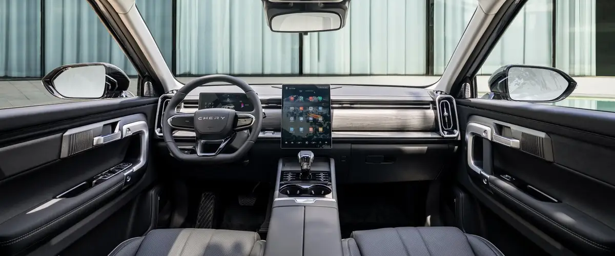 Chery Tiggo 7 Pro Max, 7L и гибрид C-DM из Китая под заказ — Салон и экраны Tiggo 7 в каждой версии