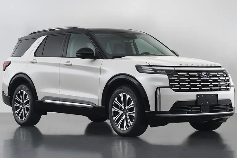 Ford Explorer (Форд Эксплорер) из Китая под заказ — Кузовные панели, оптика и палитра китайской версии
