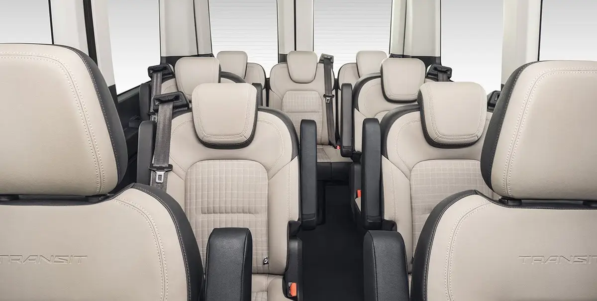 Ford Transit (Форд Транзит) из Китая под заказ — Салон и оснащение Ford Transit