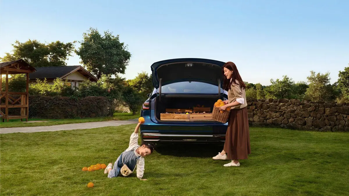 Geely Galaxy Starshine 7 из Китая под заказ — багажник