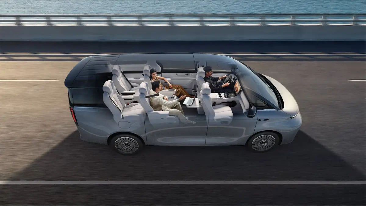Geely Galaxy V900 из Китая под заказ — Пневмоподвеска и ассистенты Geely Galaxy V900