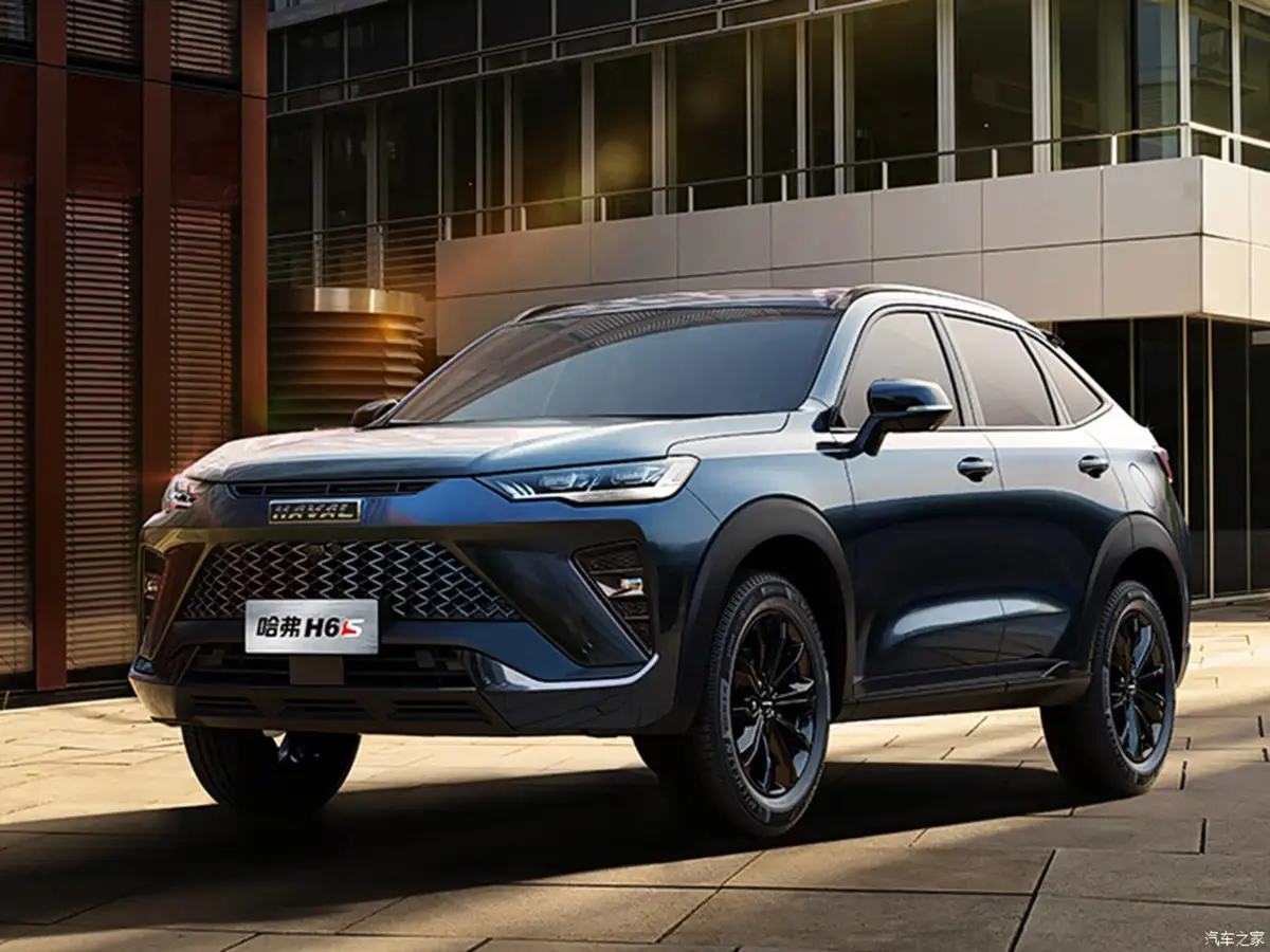 Haval H6S из Китая под заказ — вид спереди в три четверти