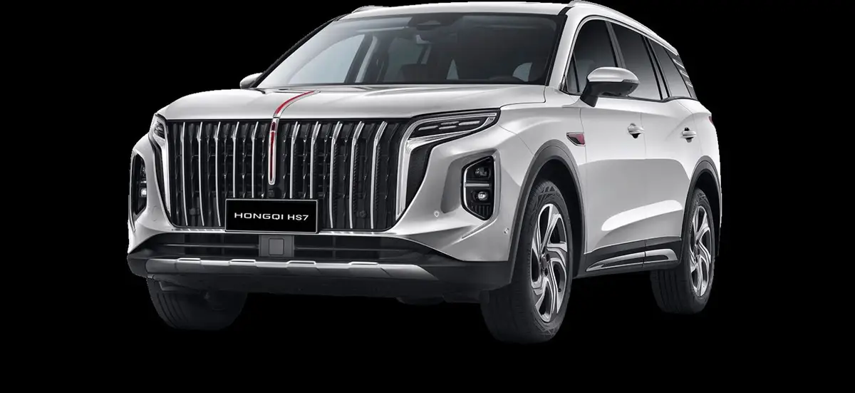 Hongqi HS7 (Хончи HS7) из Китая под заказ — Корма HS7, колёса 20 дюймов и просвет