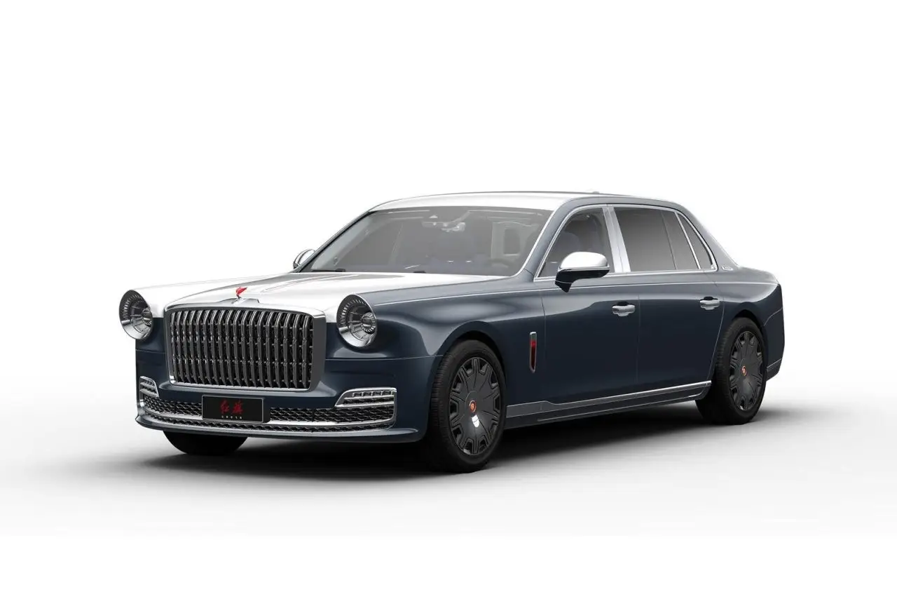 Hongqi L5 (Хончи L5) из Китая под заказ — вид спереди в три четверти