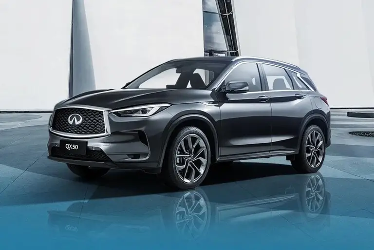 Infiniti QX50 (Инфинити QX50) из Китая под заказ — Версия «Навигатор»: круговой обзор и Bose