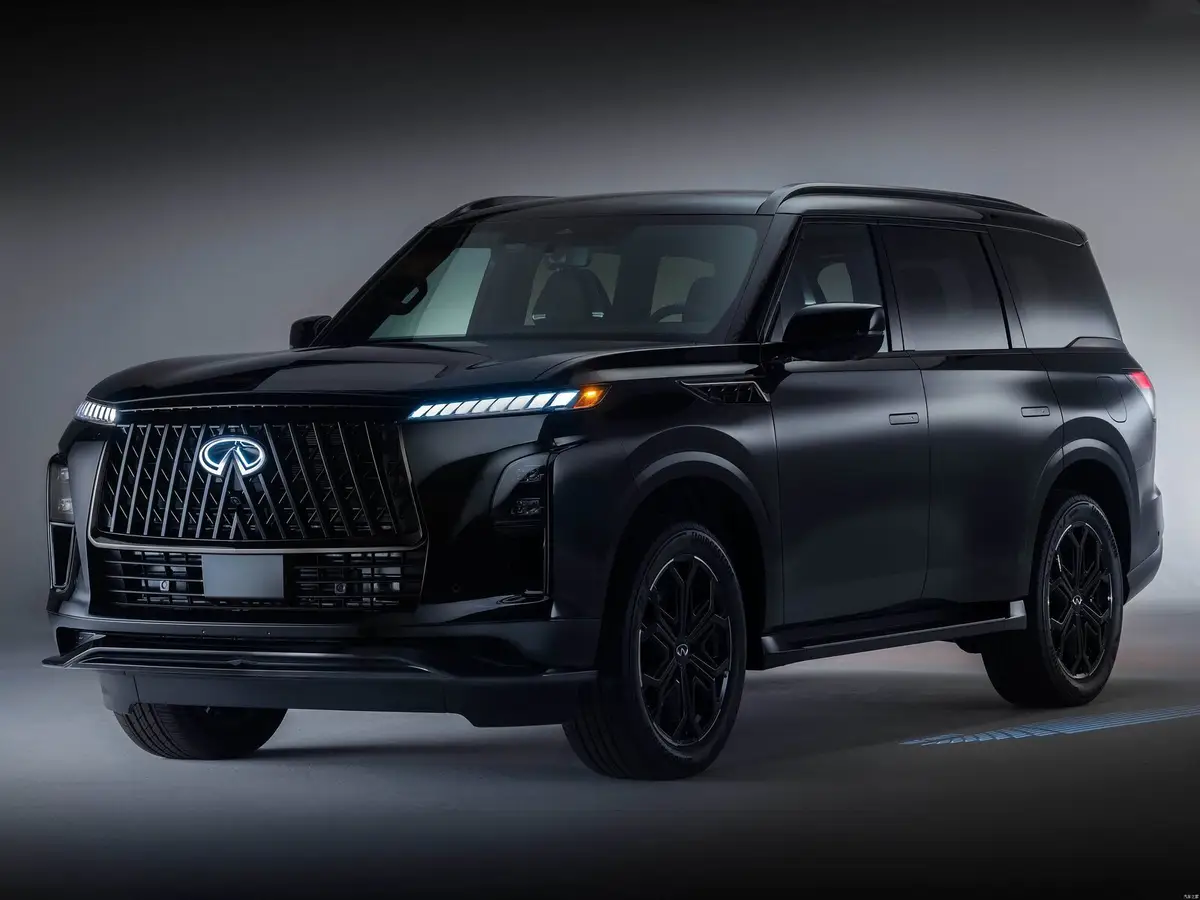 Infiniti QX80 (Инфинити QX80) из ОАЭ под заказ — Коробка и привод: 9-ступенчатый гидроавтомат QX80