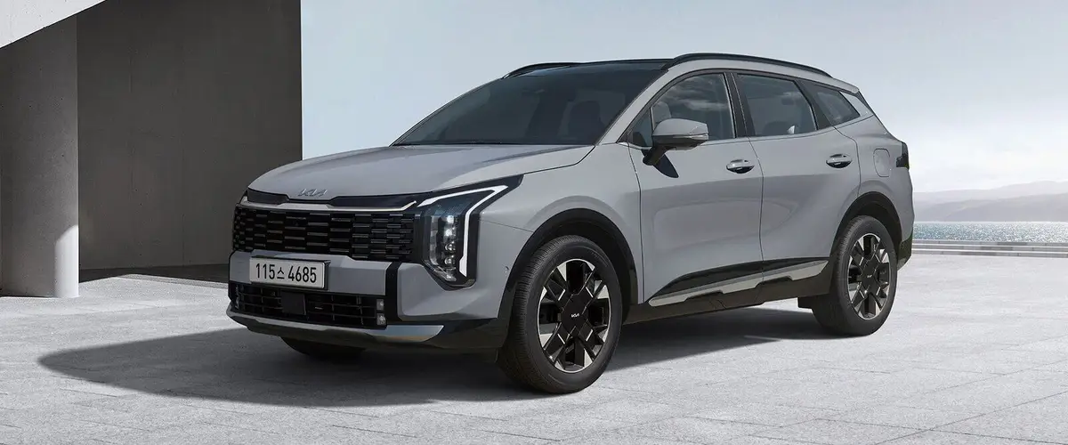 Kia Sportage (Киа Sportage) из Китая под заказ — вид спереди в три четверти