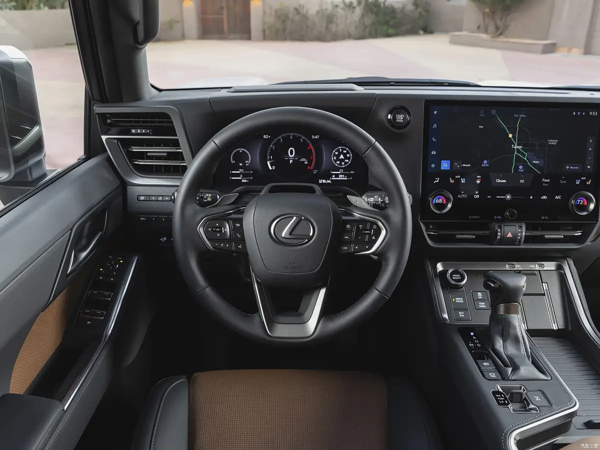 Lexus GX (Лексус GX) из ОАЭ под заказ — Салон, экран и мультимедиа Lexus GX
