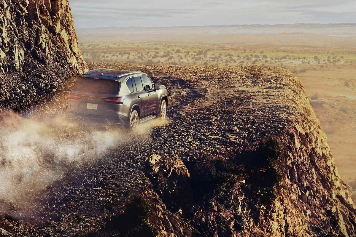 Lexus LX (Лексус LX) из Китая под заказ — Проходимость: рама, подвеска и режимы