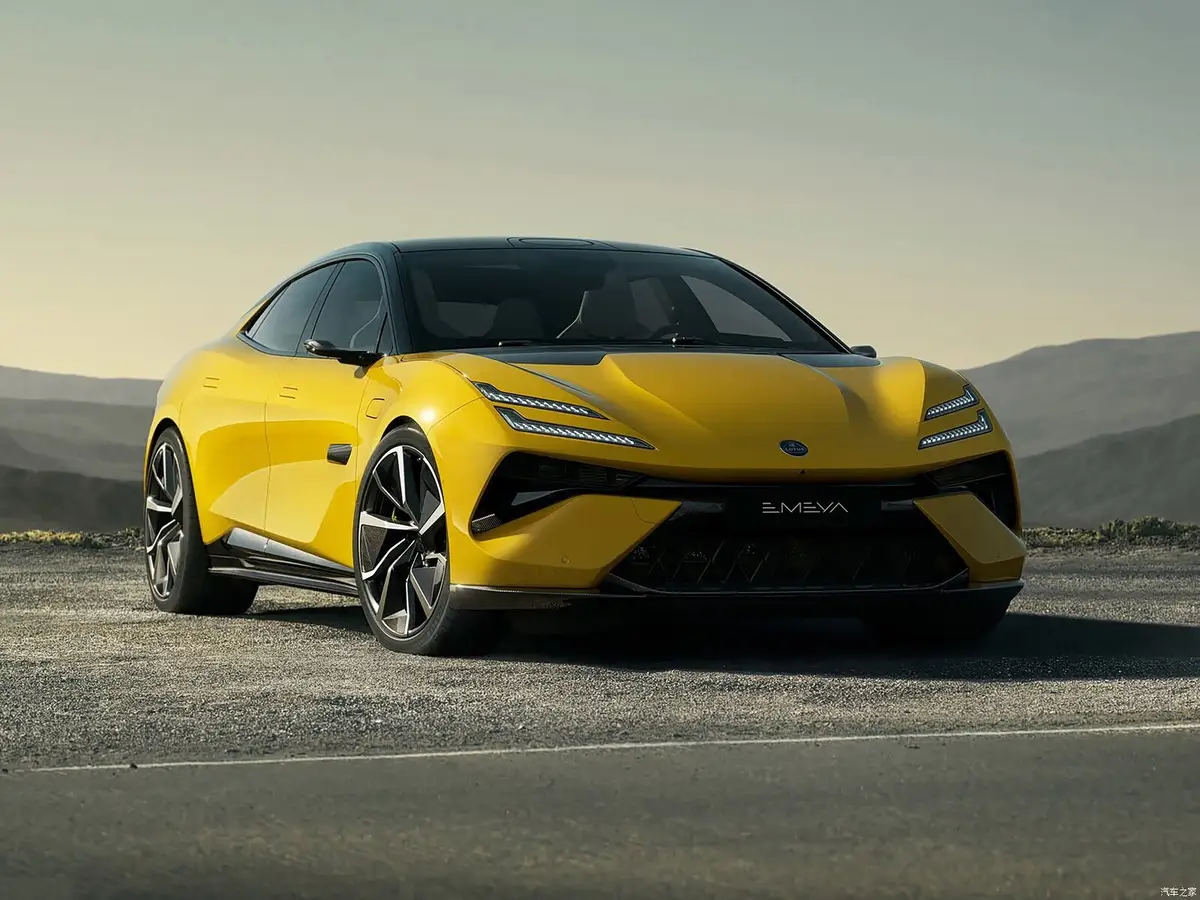 Lotus Emeya (Лотус Емея) из Китая под заказ — вид спереди в три четверти