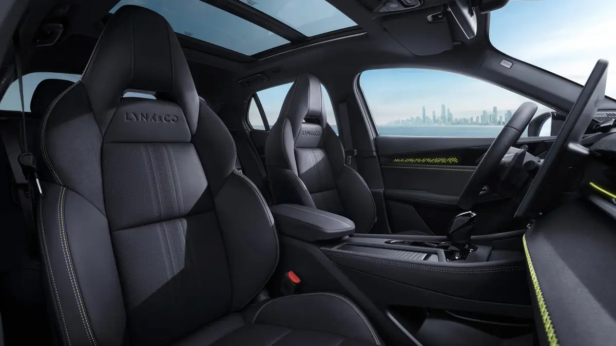 Lynk & Co 03 из Китая под заказ — Климат, кнопки и комфорт в салоне Lynk & Co 03