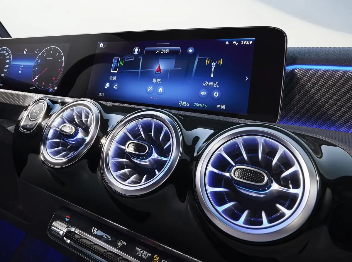Mercedes-Benz A из Китая под заказ — Салон и мультимедиа MBUX