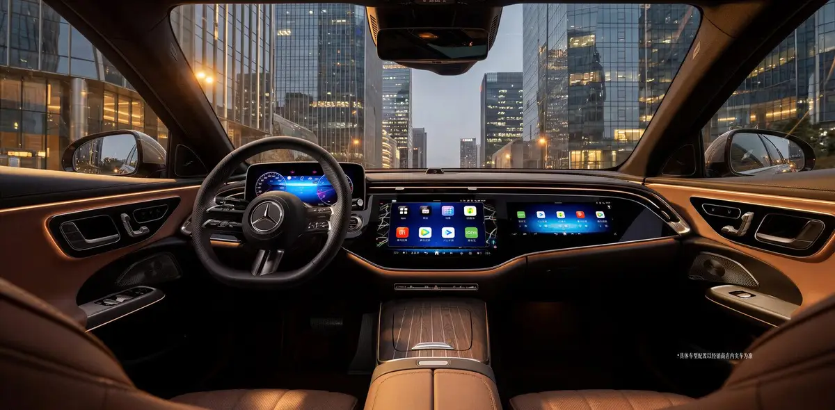 Mercedes-Benz E-Class (Мерседес E-Класс) из Китая под заказ — L — салон