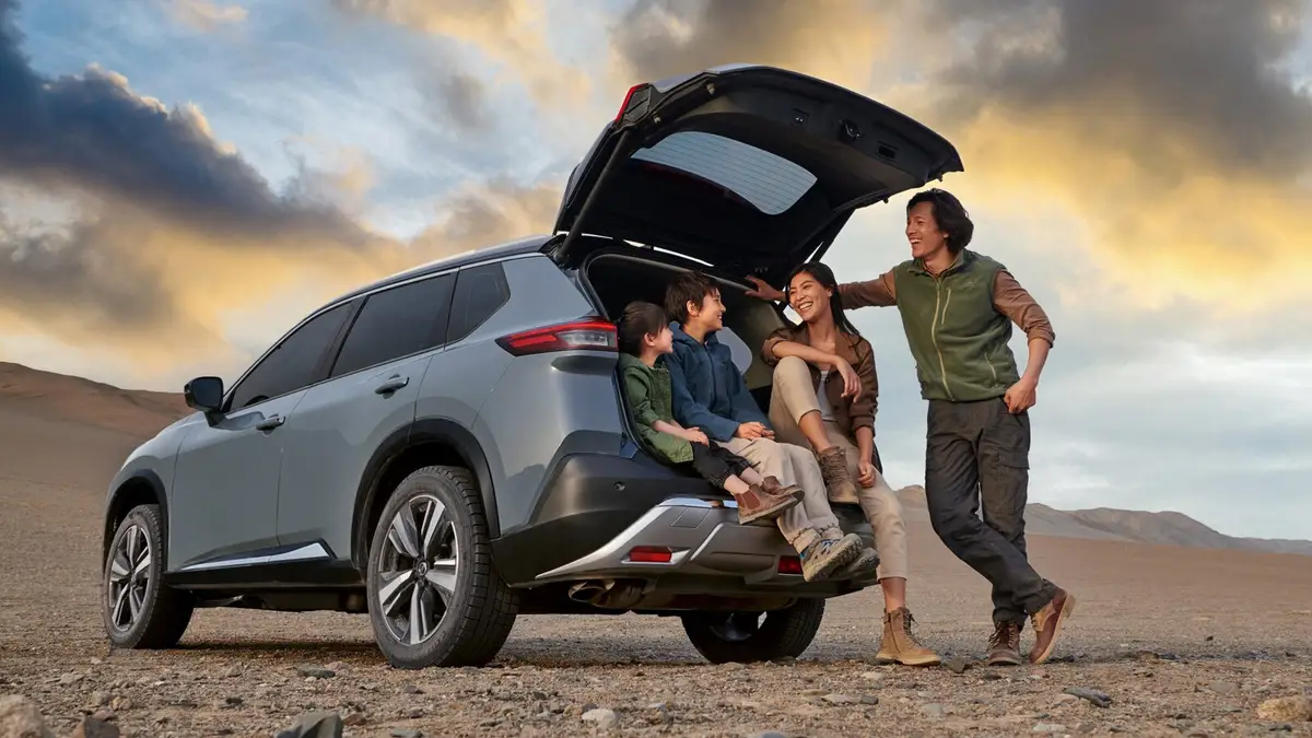 Nissan X-Trail (Ниссан X-Trail) из Китая под заказ — открытая дверь багажника