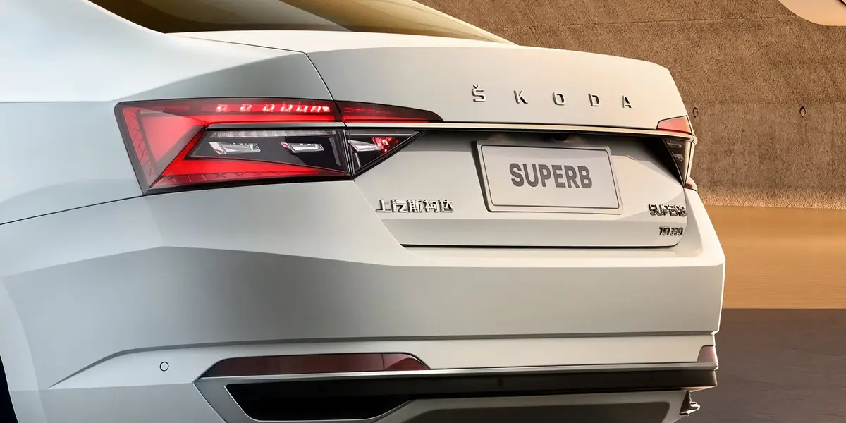 Skoda Superb (Шкода Суперб) из Китая под заказ — задние фонари