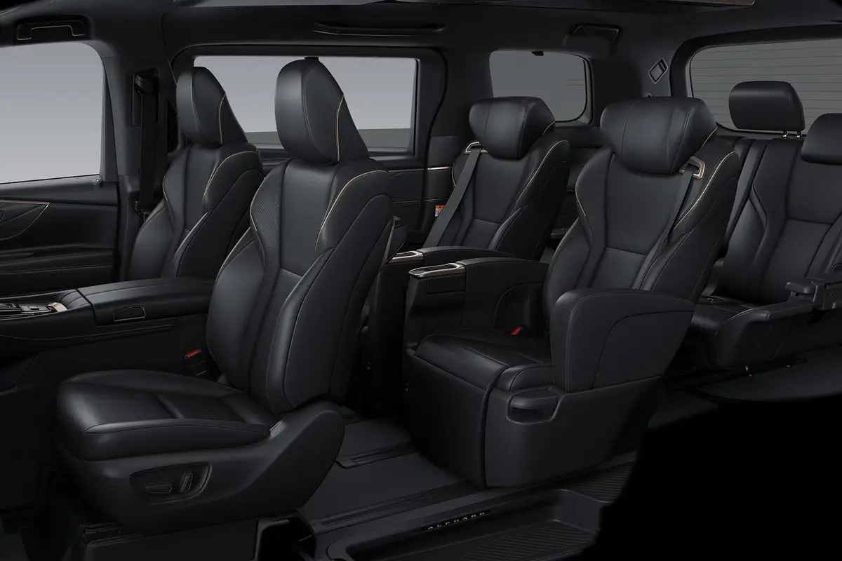 Toyota Alphard (Тойота Альфард) из Китая под заказ — сиденья