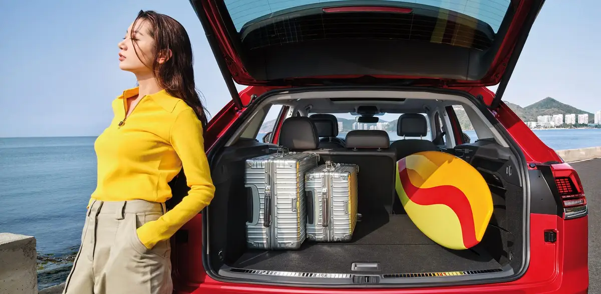 Volkswagen Teramont X из Китая под заказ — Багажник