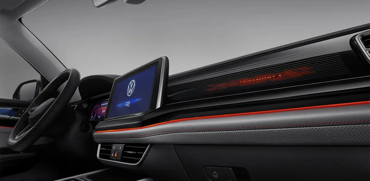 Volkswagen Teramont X из Китая под заказ — Контурная подсветка салона