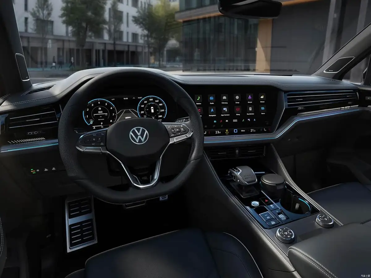 Volkswagen Touareg (Фольксваген Туарег) из Китая под заказ — Мультимедиа Discover Pro и цифровая приборная панель