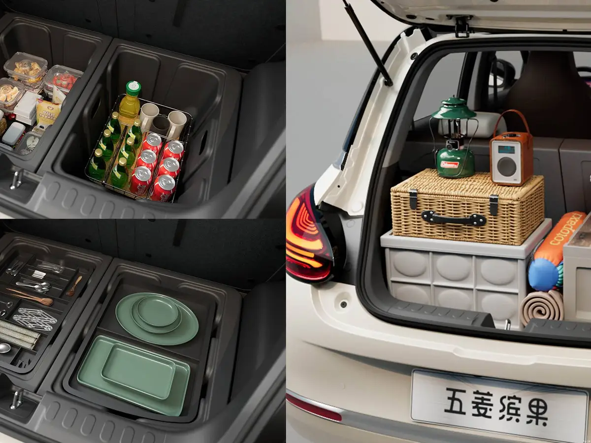 Wuling Bingo (Вулинг Бинго) из Китая под заказ — багажник