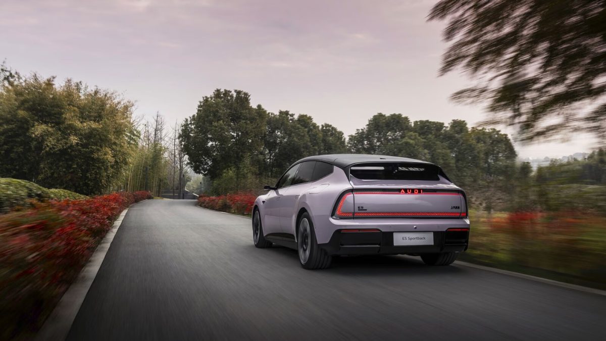Audi E5 Sportback на заказ из Китая