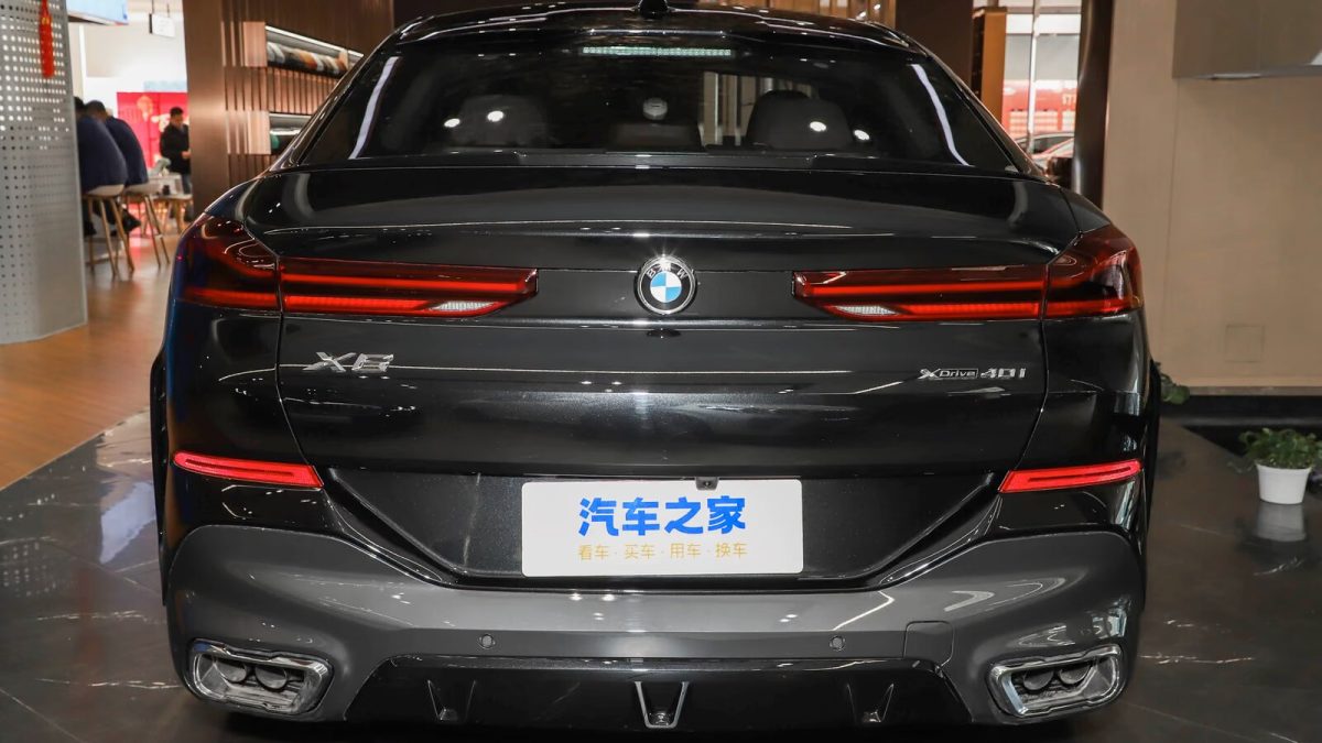 BMW X6 G06 на заказ из Китая