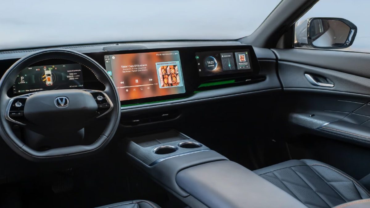 Передняя панель и экраны Changan CS75 Plus