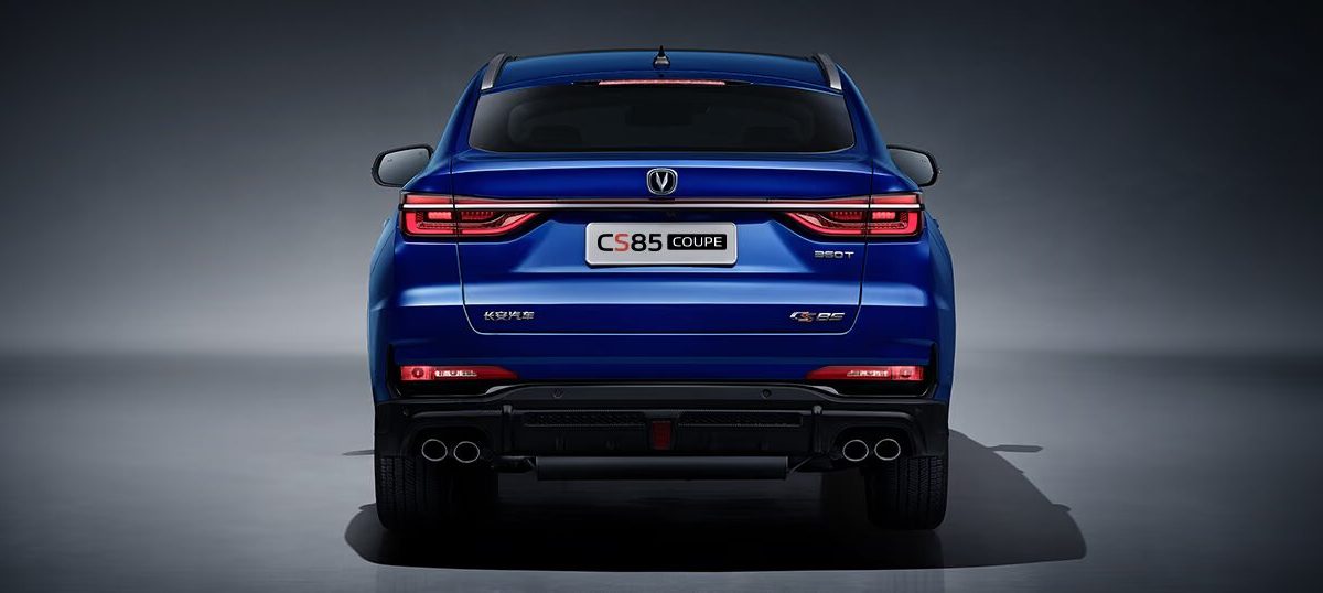 Changan CS85 Coupe сзади