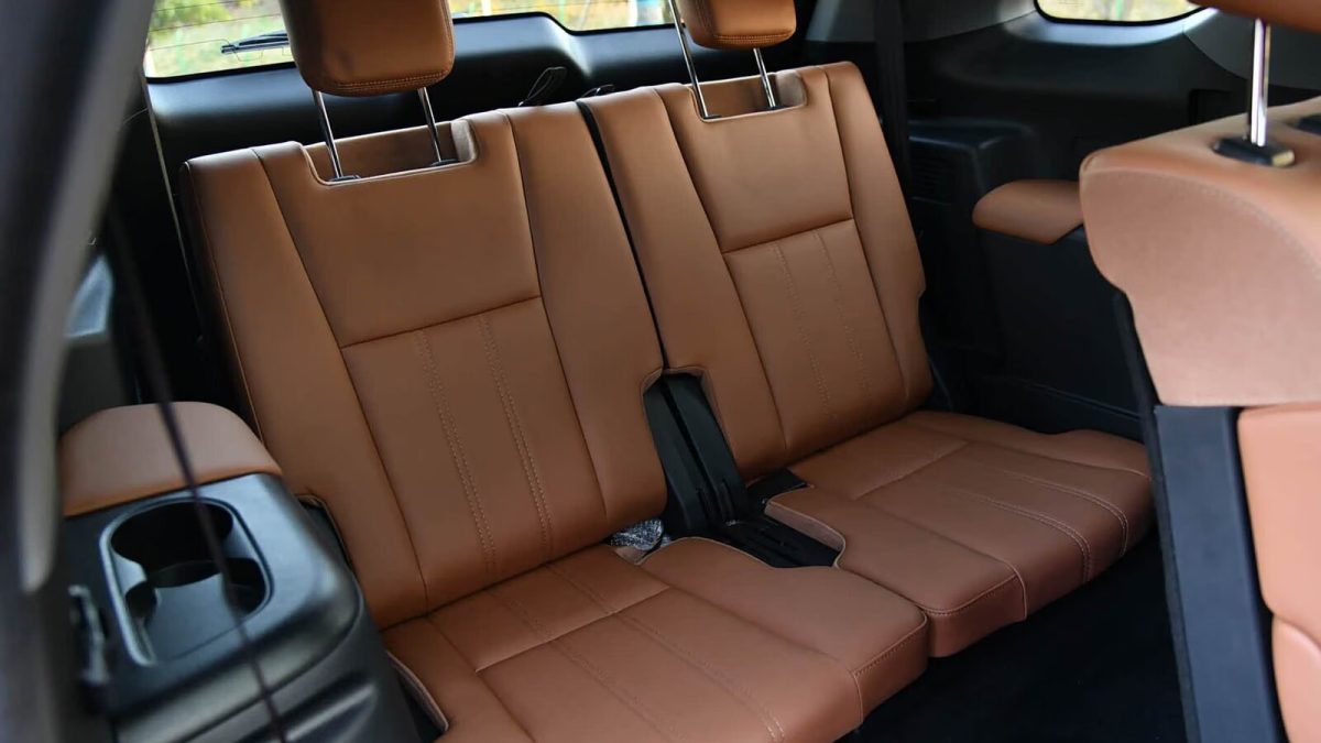 Третий ряд Changan CS95 (интерьер)