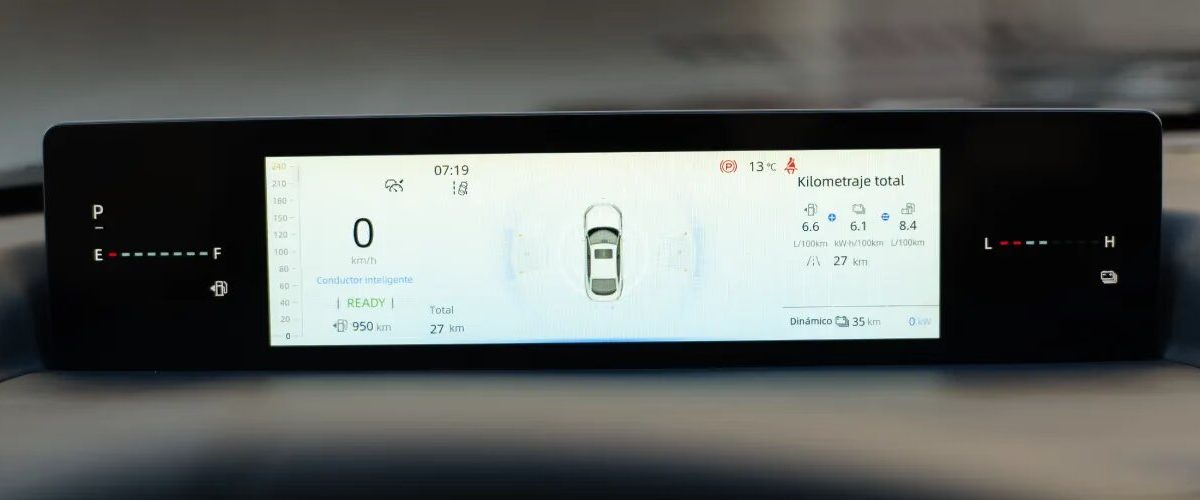 Приборная панель Changan Eado Plus