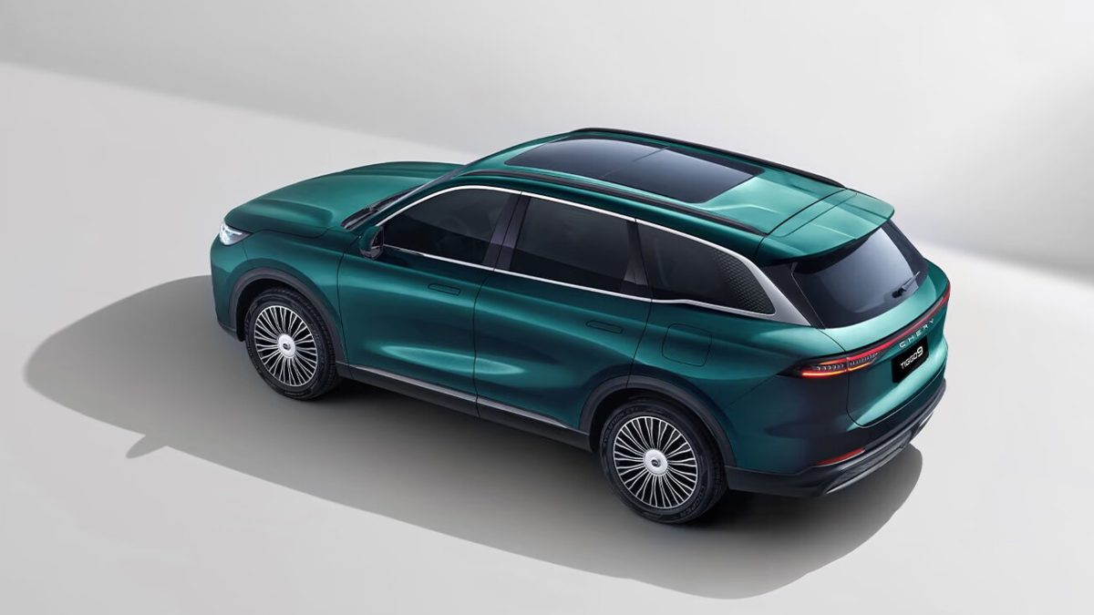 Chery Tiggo 9 на заказ из Китая