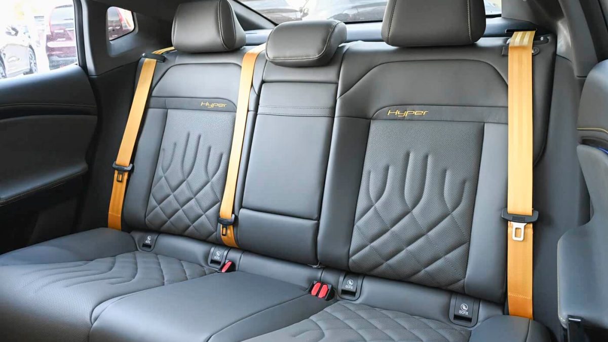 GAC Hyptec GT 710 Max — задний ряд сидений