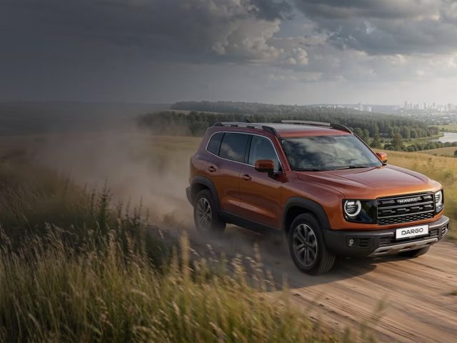 Haval Dargo на грунтовой дороге