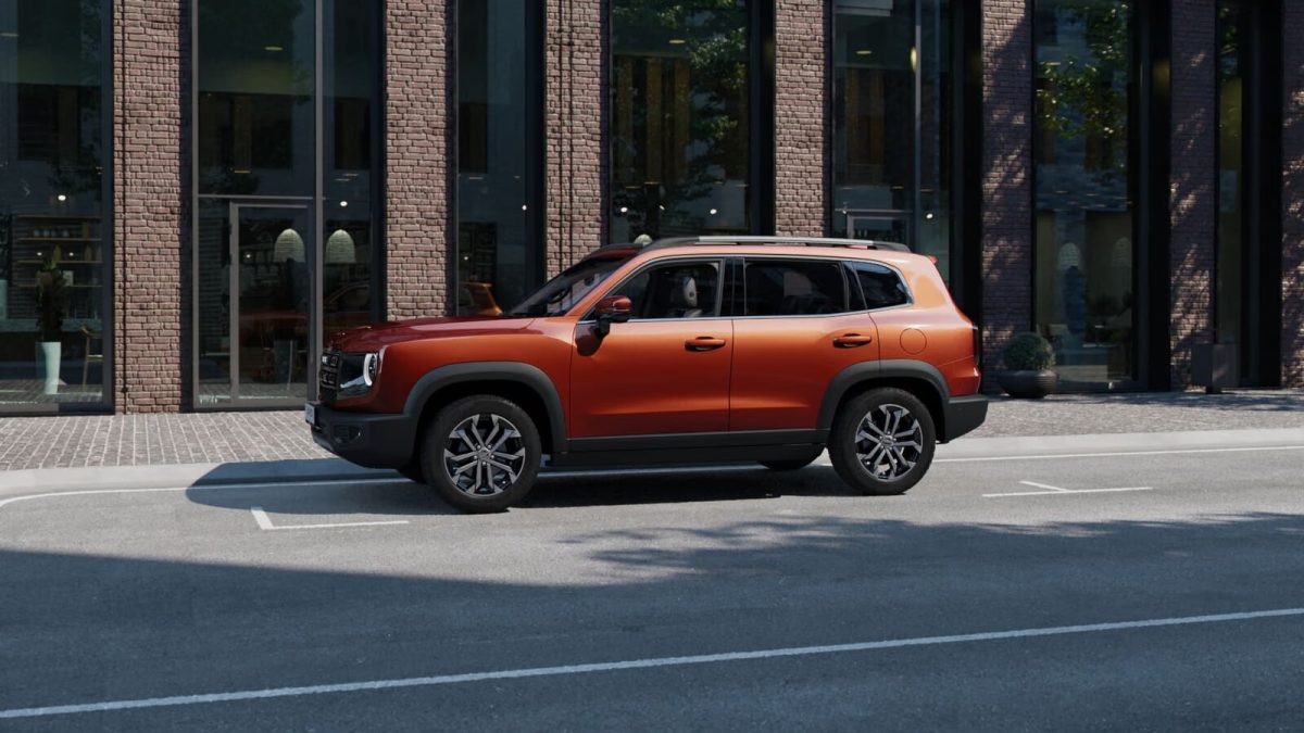 Haval Dargo в профиль