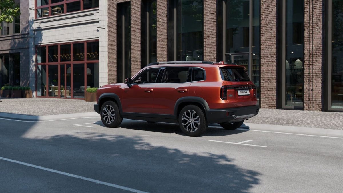 Haval Dargo сзади сбоку