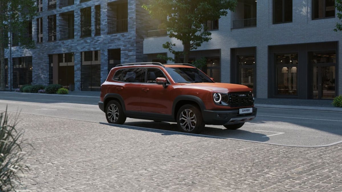 Haval Dargo спереди сбоку
