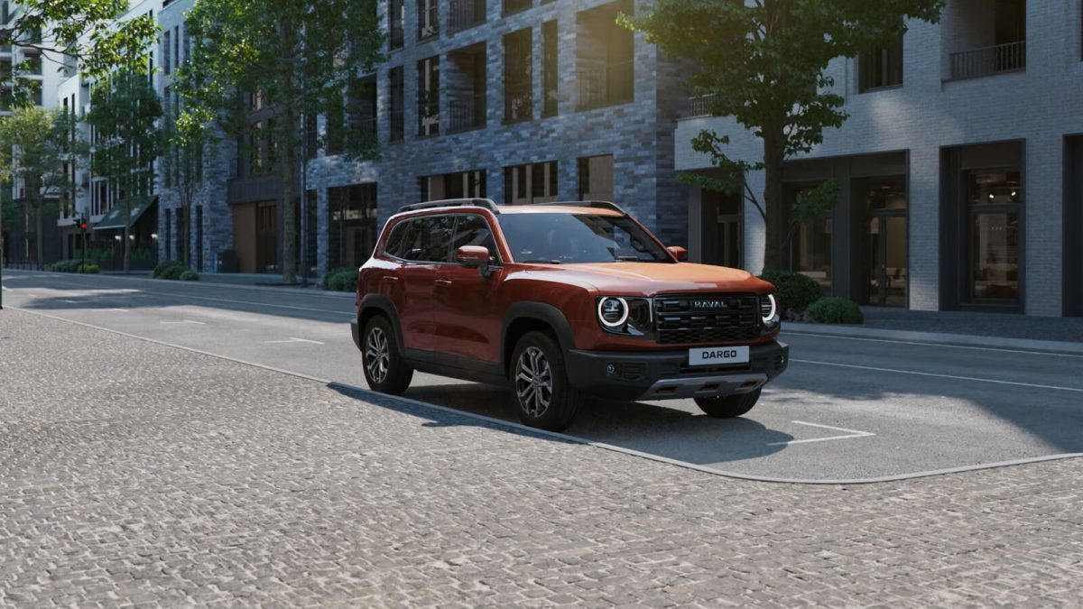 Haval Dargo, вид спереди