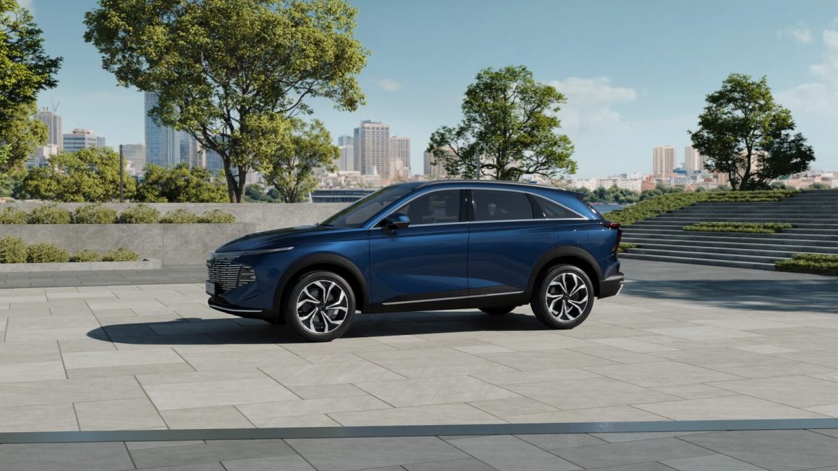 Haval F7 в профиль