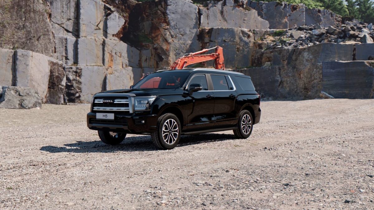 Haval H5, вид спереди