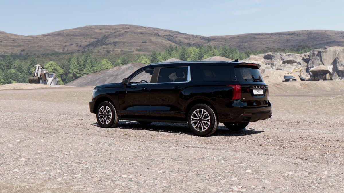 Haval H5 сзади в три четверти