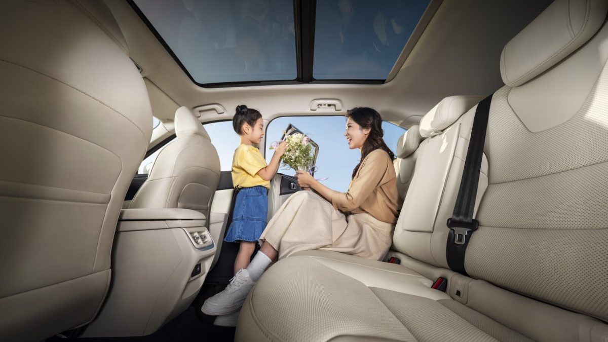 Haval Xiaolong Max второго поколения — задний ряд сидений